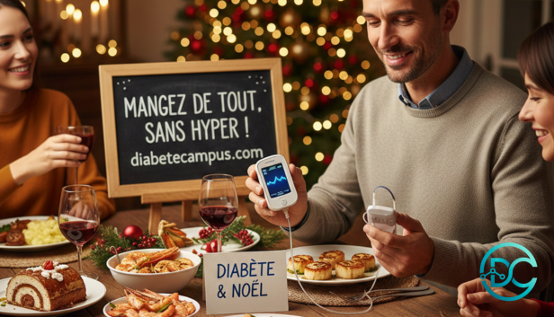 Diabète & Noël : Mangez de tout sans monter à 4 grammes !